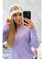 Dámska čiapka Florence K350 ecru+bordeaux Dámska čiapka Florence K350 ecru+bordeaux