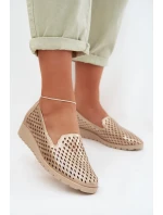 Dámské síťované polobotky Zlaté model 22027646 - Boto