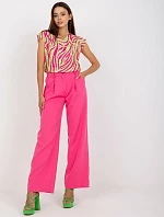 DHJ nohavice SP 15679.01X tmavo ružová