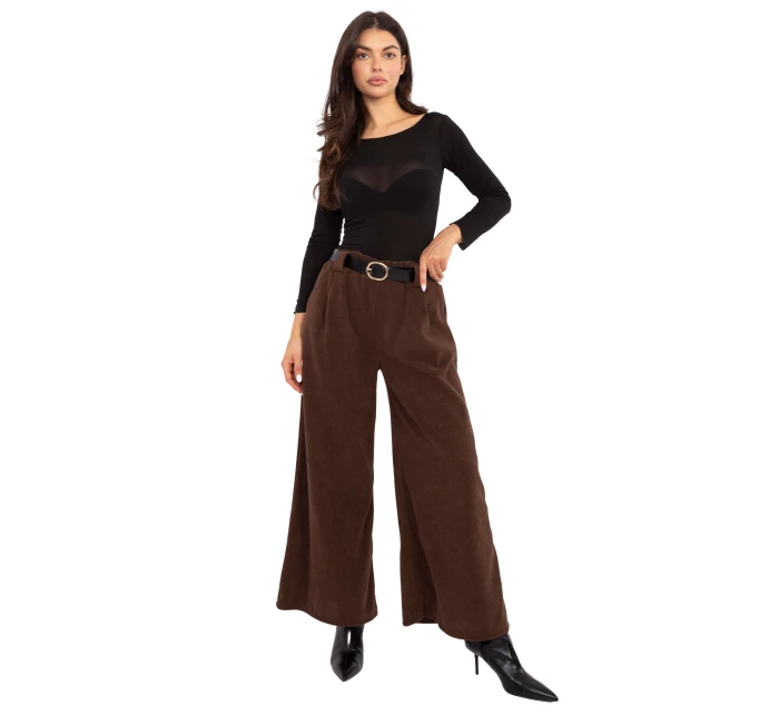 Spodnie IT SP model 21747100 brązowy - FPrice Spodnie IT SP model 21747100 brązowy - FPrice