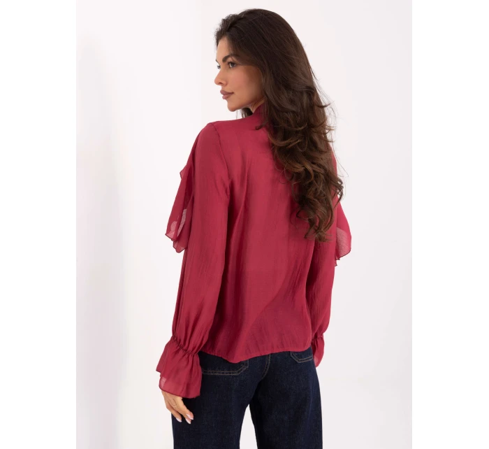 Bluzka MI BZ model 21393085 bordowy - FPrice