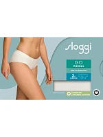 sloggi GO Casual Hipster 2P - Silk White - SLOGGI Silk White - SLOGGI sloggi GO Casual Hipster 2P - Silk White - SLOGGI Silk White - SLOGGI