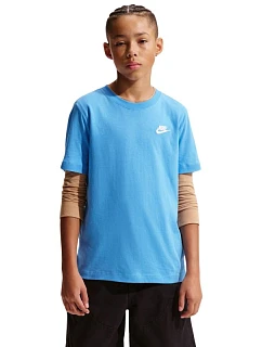 Detské tričko Nike Sportswear light blue FZ5177 412