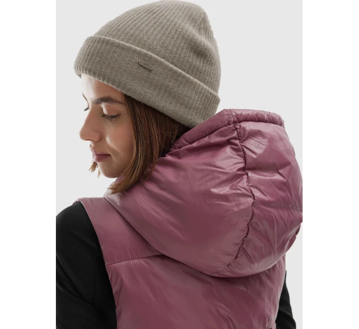 dámská čepice béžová model 21645388 - 4F