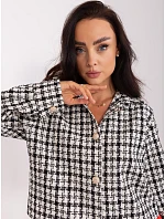 Bunda LK KR 509432.27 čierna a biela