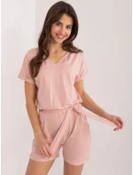 Kombinezon RV KO model 19506371 jasny różowy - FPrice Kombinezon RV KO model 19506371 jasny różowy - FPrice