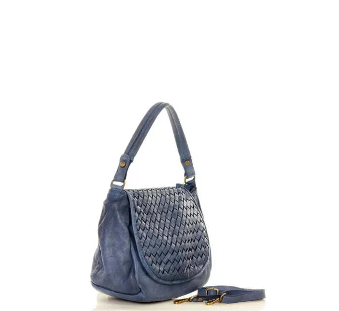 Dámska prírodné kožená taška model 133014 - Mazzini