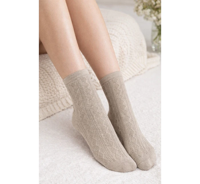 JACKARD SOCKS - Dámske ponožky w.02