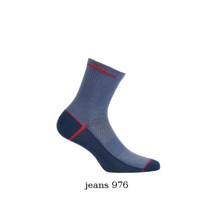 Pánske členkové ponožky Wola W 94.1N4 Ag +