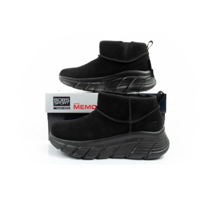 Skechers dámské zimní kotníkové boty zateplené kožené dámské