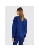 Dámská mikina model 21434887 oversize bez kapuce - 4F