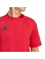 Pánské tričko Tiro 26 Travel Tee červené model 22058639 pánské - ADIDAS