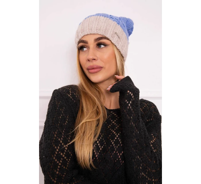 Paris fleecová čepice K212 model 18750071 - K-Fashion Paris fleecová čepice K212 model 18750071 - K-Fashion