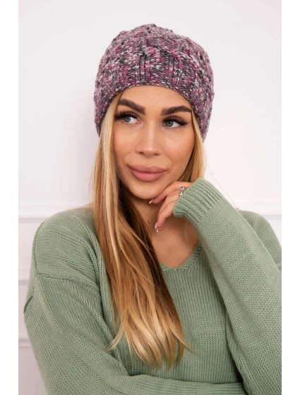 Dámská čepice Eliza dark model 18750869 - K-Fashion Dámská čepice Eliza dark model 18750869 - K-Fashion