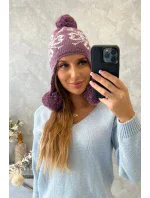 Dámske uši Balbina K381 fialové