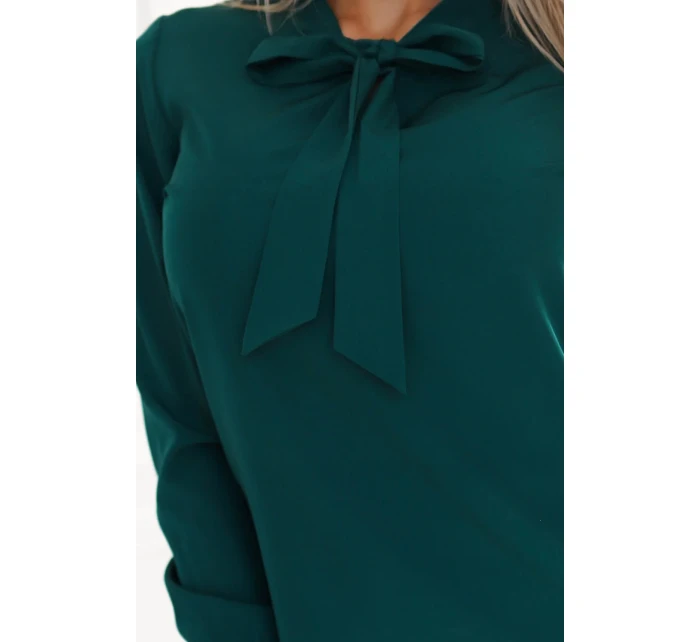 Dámska blúzka 140-24 Tmavo zelená - Numoco
