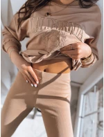 Dámské legíny TEAM béžové Dstreet model 21968569 - FashionStreet