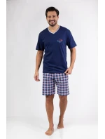 Regina 475 cr/r M-XL W25 pánske pyžamo Regina 475 cr/r M-XL W25 pánske pyžamo