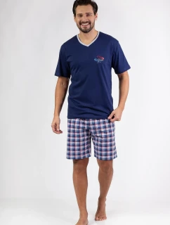 Regina 475 cr/r M-XL W25 pánske pyžamo