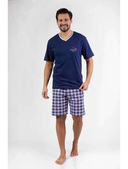 Regina 475 cr/r M-XL W25 pánske pyžamo Regina 475 cr/r M-XL W25 pánske pyžamo