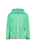 Kid G Jacket Rain Hood lehká zelená nepromokavá bunda model 21349438 - CMP