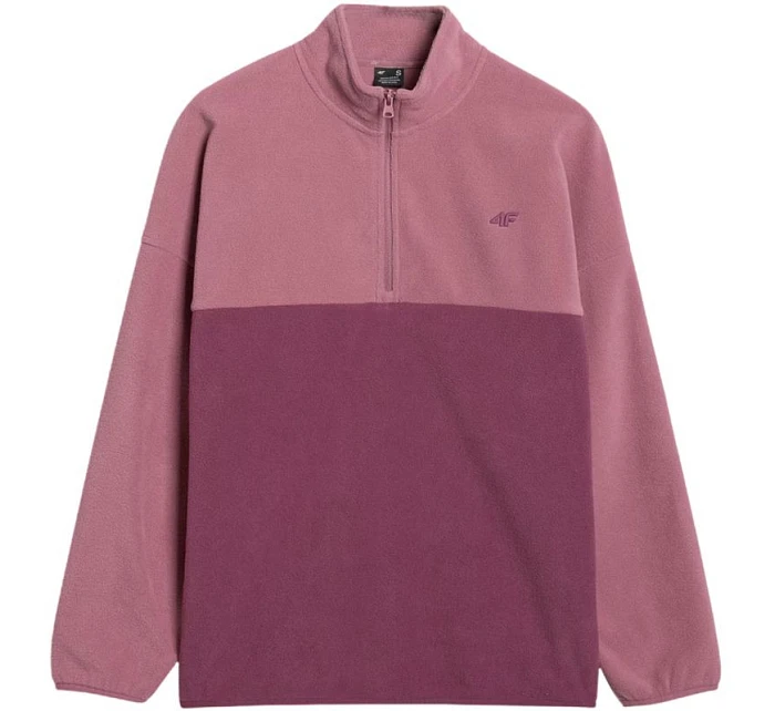 Fleecová mikina s kapucňou 4F W 4FWAW25TFLEF421 53S