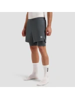 Rogelli pánske šortky 2v1 ESSENTIAL šedé 2XL Rogelli pánske šortky 2v1 ESSENTIAL šedé 2XL