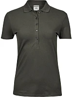 Tee Jays TJ 145 Dámske luxusné ťažké strečové piqué polo 18.0145 tmavozelené