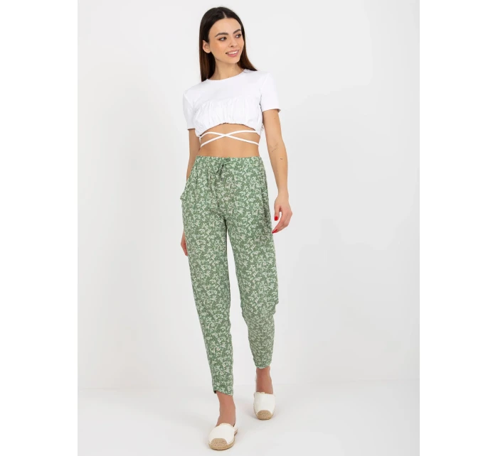 Spodnie model 18622319 pistacjowy - FPrice