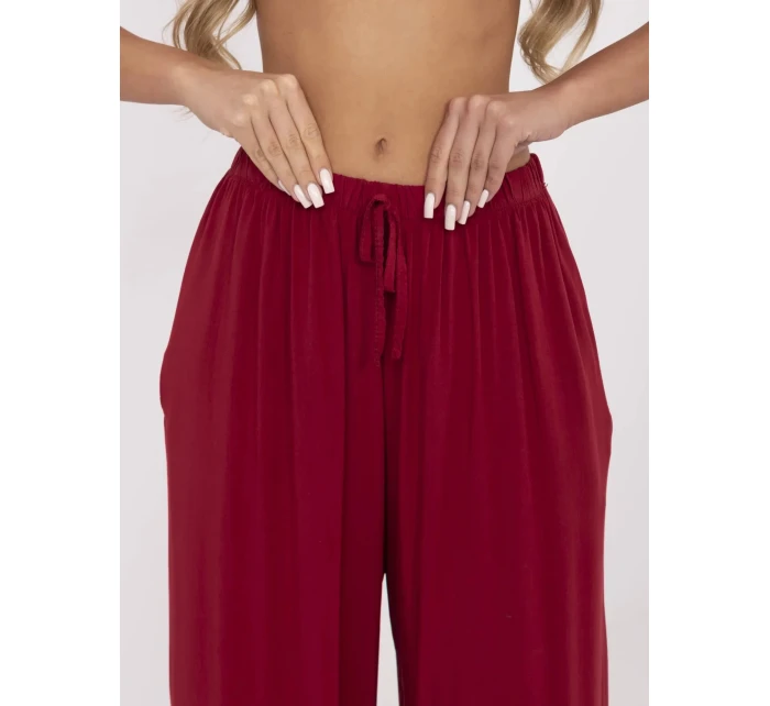 Spodnie MI SP model 21151266 bordowy - FPrice