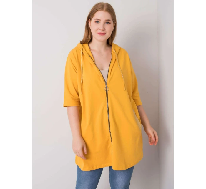 Mikina RV BL 6863.59P tmavo žltá