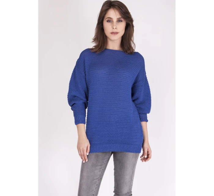 Sveter Beatrix SWE 097 Cornflower - MKMSwetters Sveter Beatrix SWE 097 Cornflower - MKMSwetters