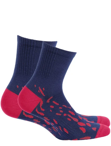 Krátké model 8278849 vzorované ponožky AG+ - Wola
