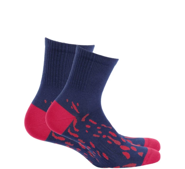 Krátké model 8278849 vzorované ponožky AG+ - Wola