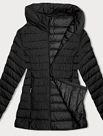 Dámska prechodná prešívaná bunda čierna (16M9109-392)