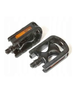 CITY ALU pedále čierne