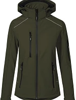Promodoro 7865 Dámska zimná softshellová bunda 40.7865 khaki