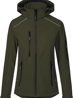Dámská zimní softshellová bunda 40. khaki model 22517530 - Promodoro