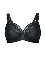 Podprsenka s kosticami Selma Full Cup 5635 čierna - RosaFaia