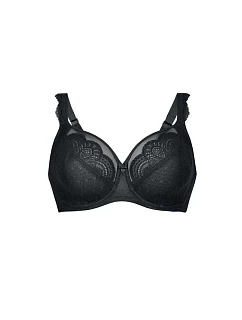 Podprsenka s kosticami Selma Full Cup 5635 čierna - RosaFaia