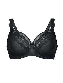 Selma podprsenka s kosticí Big Cup model 10627938 černá RosaFaia - Rosa Faia