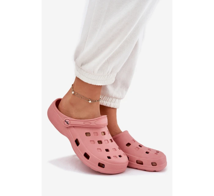 Klapki Damskie Piankowe LEMIGO 806 Różowe