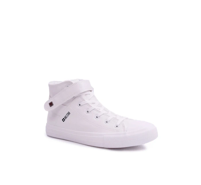 Pánské Tenisky Big Star zateplené Bílé model 21518238 - Big Star Shoes