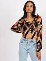 Bluzka DHJ BZ  camelowy model 19776024 - FPrice