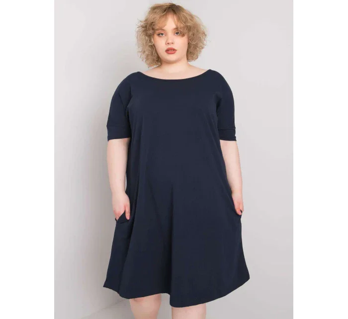 Šaty RV SK 6639.02X tmavo modrá Šaty RV SK 6639.02X tmavo modrá