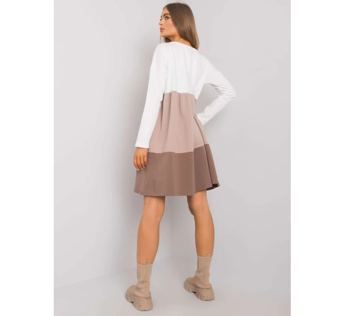 Šaty RV SK 7188.83P hnedá