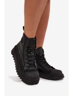 Dámske vysoké zateplené tenisky Big Star - čierne Dámske vysoké zateplené tenisky Big Star - čierne