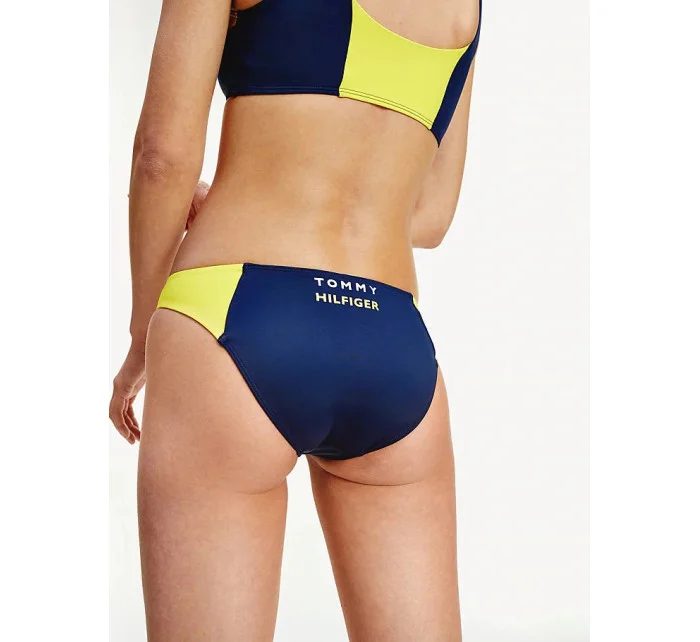 Spodný diel plaviek UW0UW02080-ZGT žlutomodrá - Tommy Hilfiger Spodný diel plaviek UW0UW02080-ZGT žlutomodrá - Tommy Hilfiger