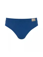 Pánske nohavičky GO Natural Brief C2P - BLUE - modré M008 - SLOGGI