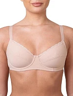 Podprsenka s kosticami SUPPORT BRA - BELLINDA - nude